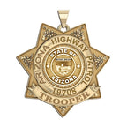 Personalized Arizona Highway Patrol with Rank and Number