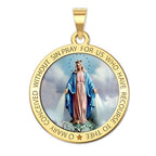 Miraculous Medal Round Color