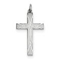 Laser Designed Cross Pendant