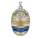 Personalized Beverly Hills Police Badge with Your Rank and Number