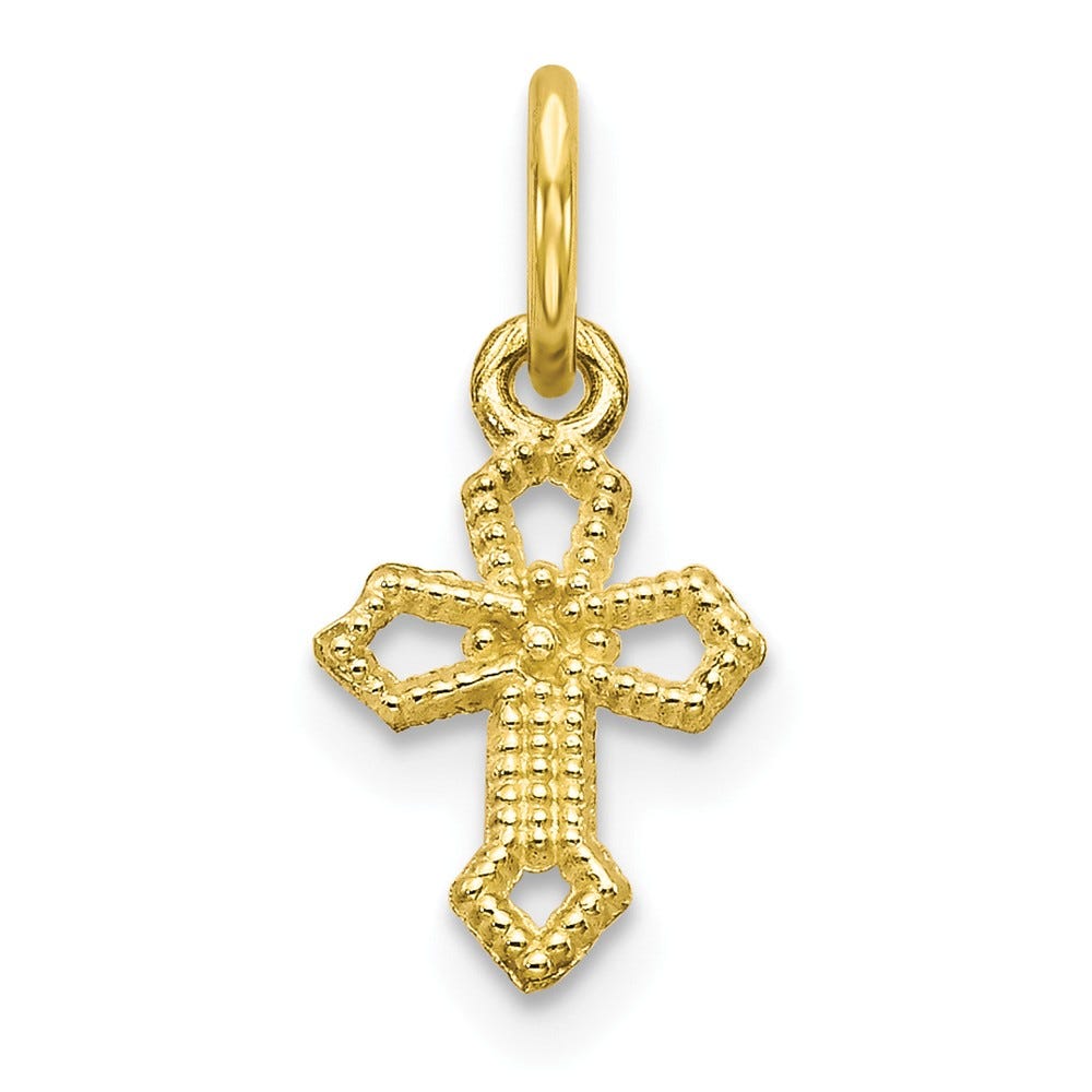 10K Cross Charm