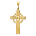 14K Celtic Cross Pendant