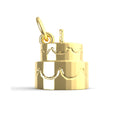 Two-Tier Cake with Candle Charm