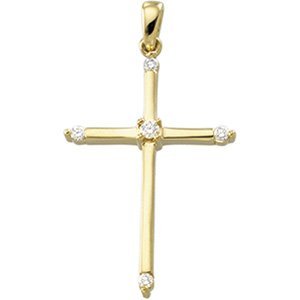 Diamond Cross Pendant