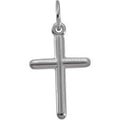 Elegant 14K White Gold Cross Pendant