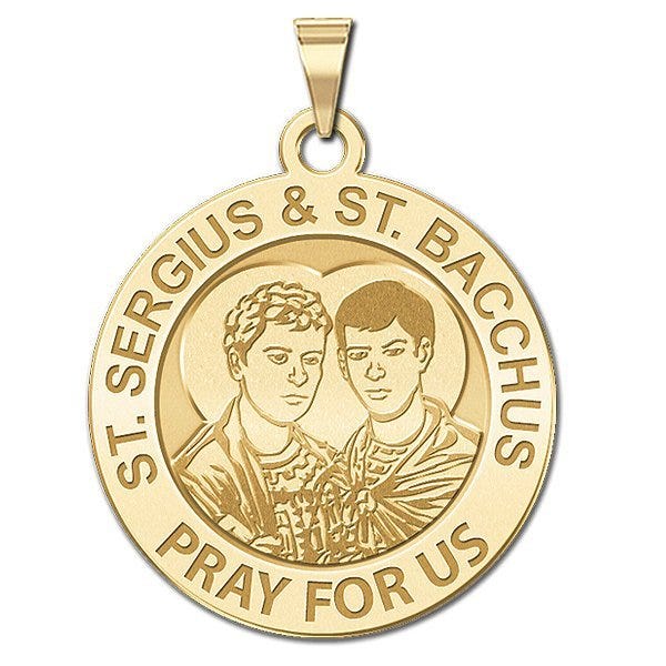 Saint Sergius & Saint Bacchus Religious Medal