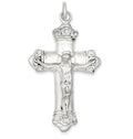 Crucifix Pendant In Silver Or Steel