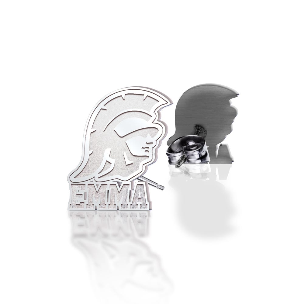 Personalized Pair of Usc Trojan Name Earrings