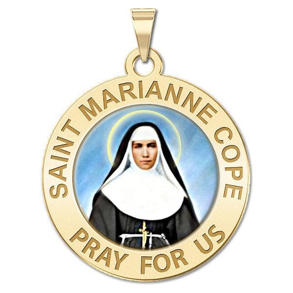 Saint Marianne Cope Religious Color Medal