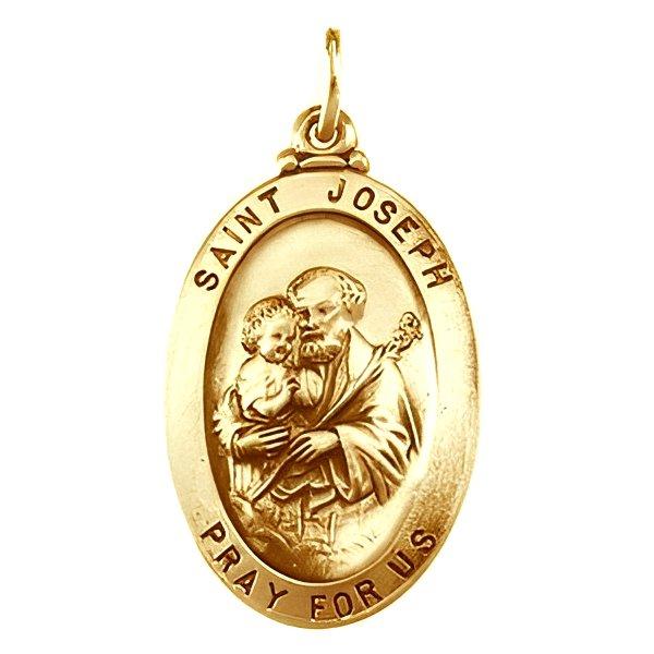 Saint Joseph Oval Religious Medal