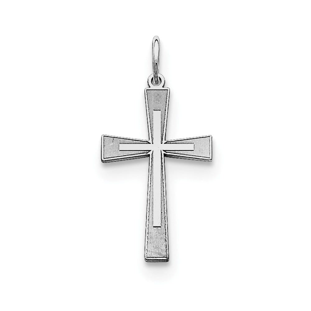 Laser Designed Cross Pendant