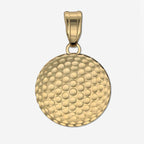 Engravable Golf Ball Disc Medal