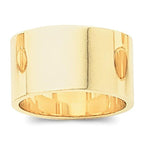 14K Yellow Gold Approx. 0.39 Inch Flat Wedding Band