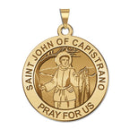 Saint Capistrano Round Religious Medal