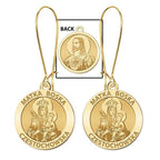 Matka Boska Double-Sided Earrings