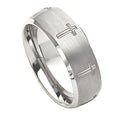Tungsten Approx. 0.31 Inch Brushed and Polished Wedding Band
