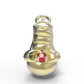 October Baby Bootie Charm