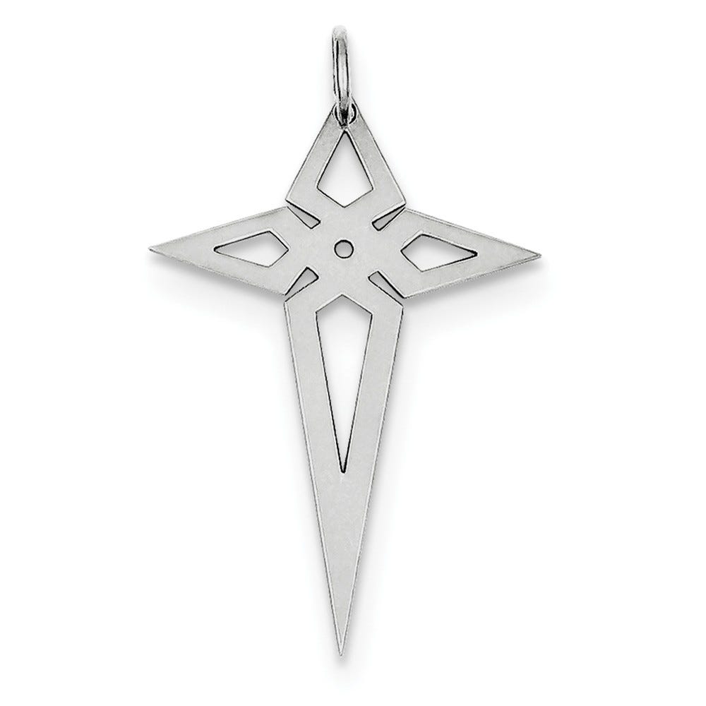 Laser Designed Cross Pendant