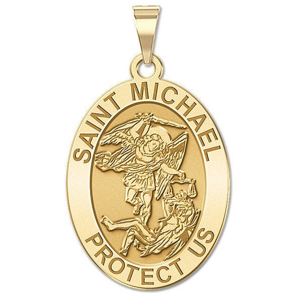 Saint Michael Oval Medal