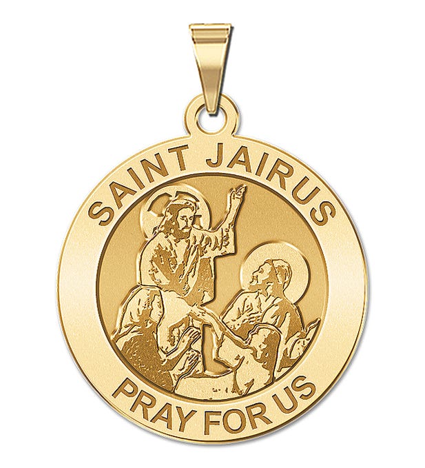 Saint Jairus Religious Medal