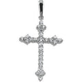 Fancy Cubic Zirconia Cross