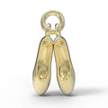Pair of Ballet Shoes Accent Charm(0448)
