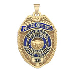 Personalized Nebraska Highway Patrol Police Badge with Your Rank and Number