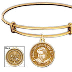 Pope Emeritus Benedict Xvi Memorial Commemorative Double-Sided Religous Embossed Bracelet