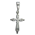 Sterling Silver Or Stainless Steel Cross Pendant