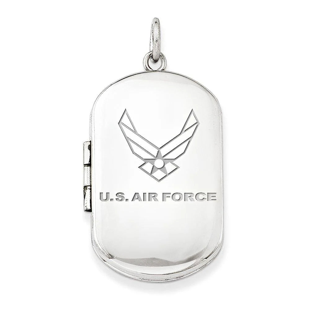 Air Force Dogtag Locket