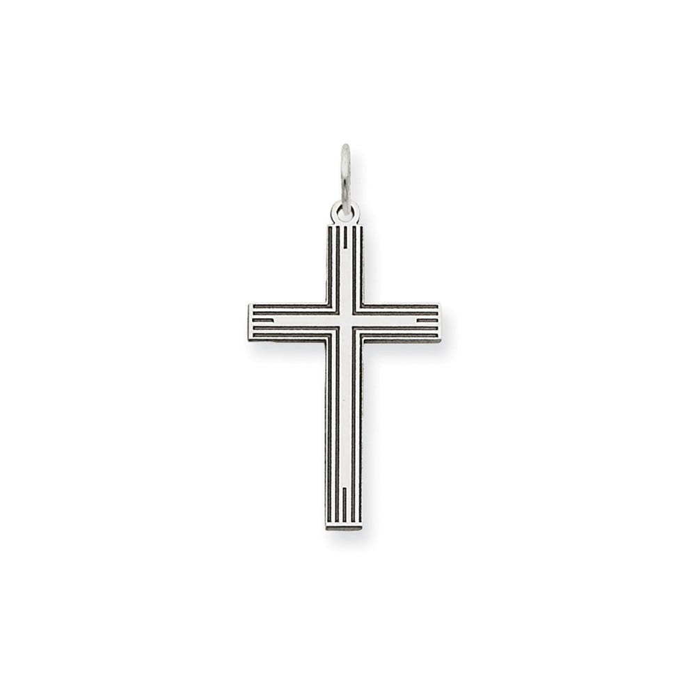 Laser Designed Cross Pendant