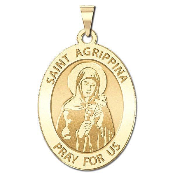 Saint Agrippina Religious Medal