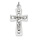 Sterling Silver Inri Crucifix Pendant