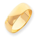 14K Yellow Gold Approx. 0.31 Inch Comfort-Fit Wedding Band