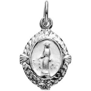 14K Yellow Gold Miraculous Medal