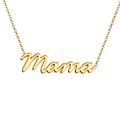 Custom Mother Polished Name Necklace