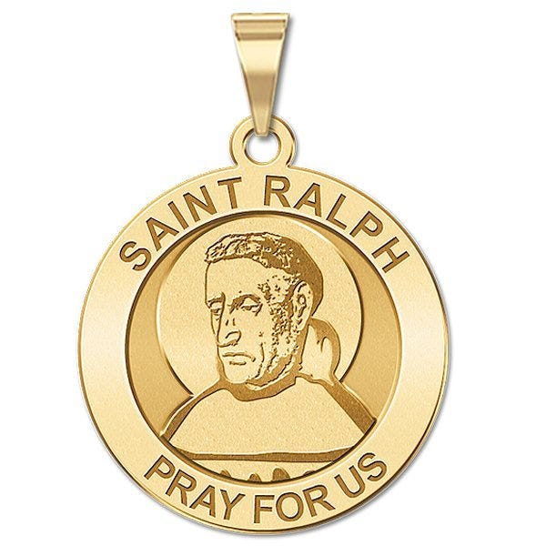 Saint Ralph Round Religious Medal