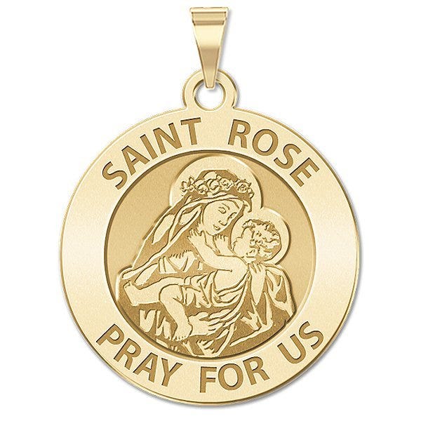 Saint Rose Of Lima Religious Medal