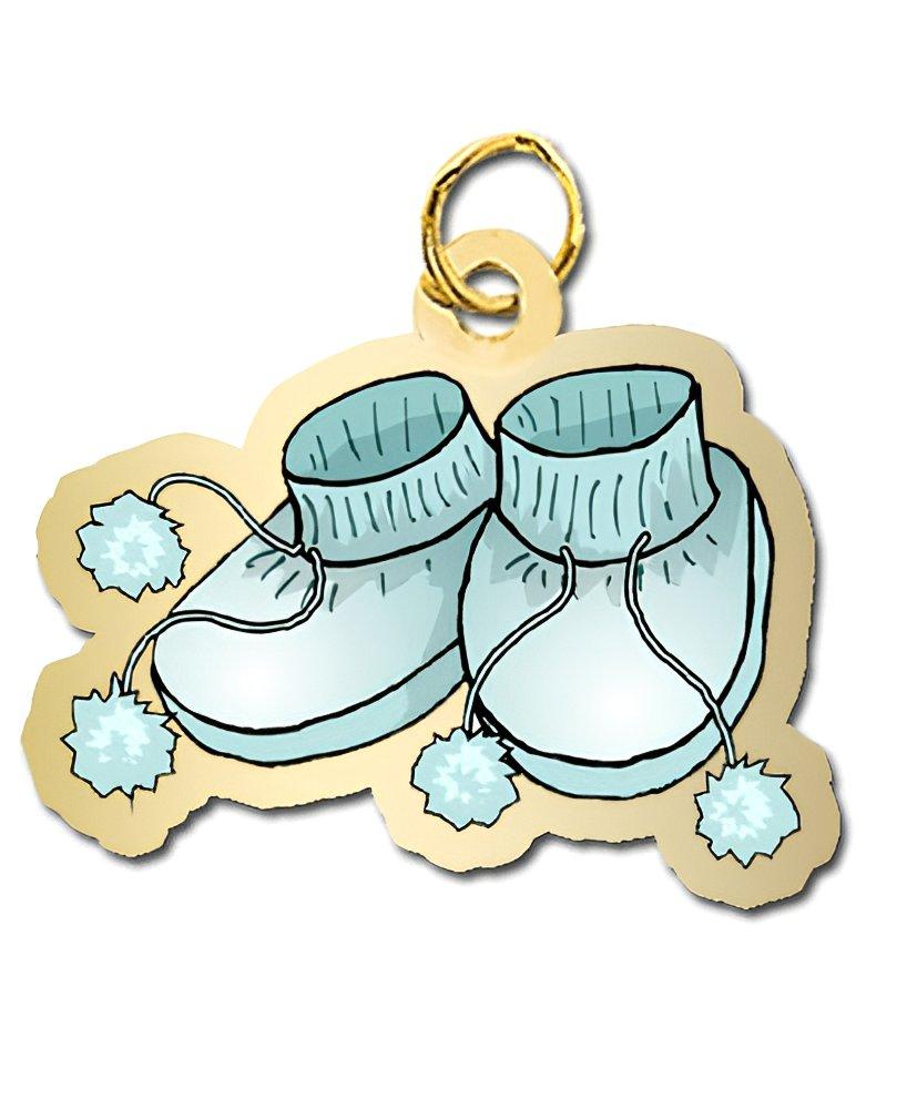 Baby Shoes - Boy Charm
