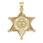 Personalized Utah Highway Patrol Badge with Rank, Number & Dept.