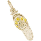 Sandal - Topaz Yellow Engravable