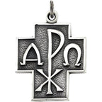Alpha And Omega Cross Pendant