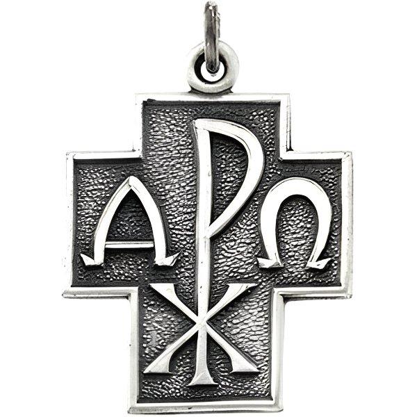 Alpha And Omega Cross Pendant