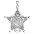 Personalized Florida Sheriff Badge with Rank, Number & Dept.