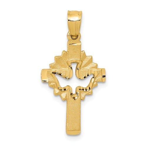 Dove Cross Charm