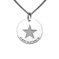 Longitude, Latitude Keepsake Disc Charm