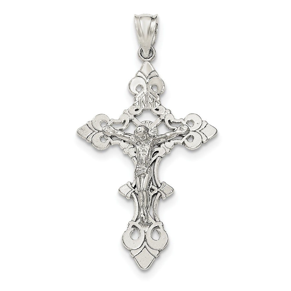 Polished Inri Crucifix Pendant