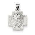 D/C Satin & Polished Ecce Homo Medal Pendant