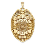 Personalized West Virginia Police Badge with Your Rank, Number & Department