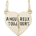France Amoureux Toujours Engravable